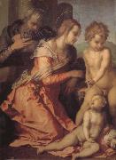 Holy family Andrea del Sarto